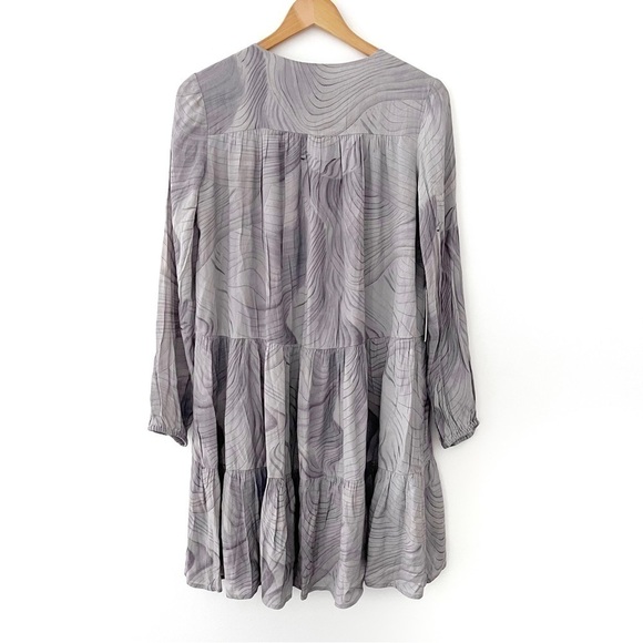 Wilfred | NWT Barossa Dress Size Small Dusky Grn/Granite Blue Aritzia - Picture 7 of 8
